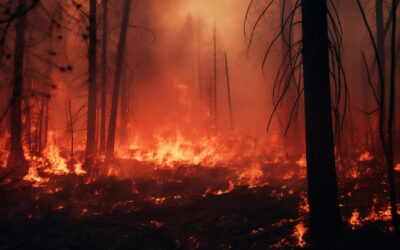 Protección en temporadas secas con retardantes de fuego